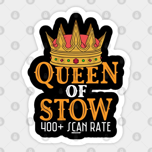 Queen of Stow 400+ Scan Rate Swagazon Sticker by Swagazon